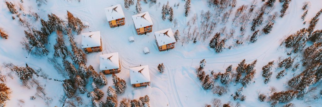 Mountain-skiing tourism
