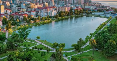 Batumi Central Park - History of Lake Nuri